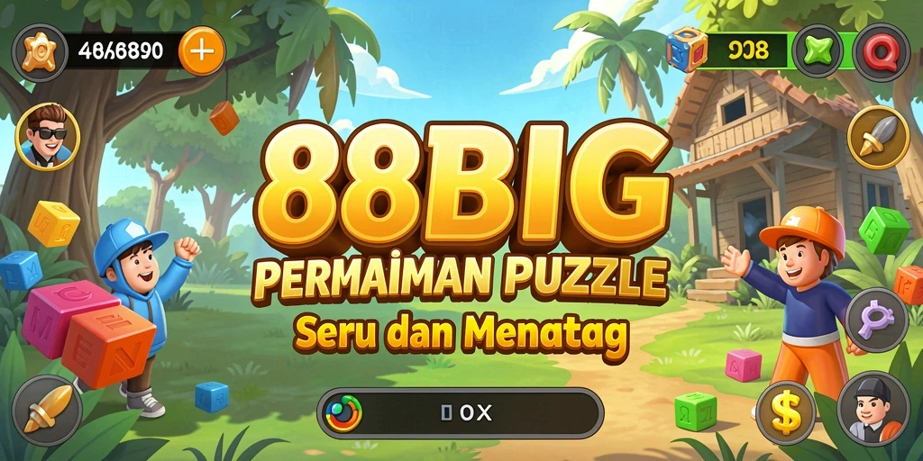Tampilan gameplay 88BIG yang penuh warna dan menantang.