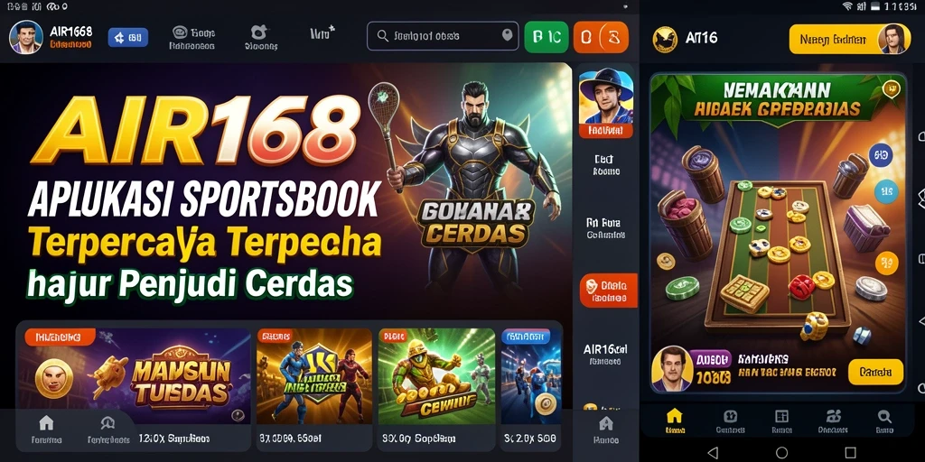 Tampilan menarik dan gameplay interaktif di AIR168 Sportsbook.