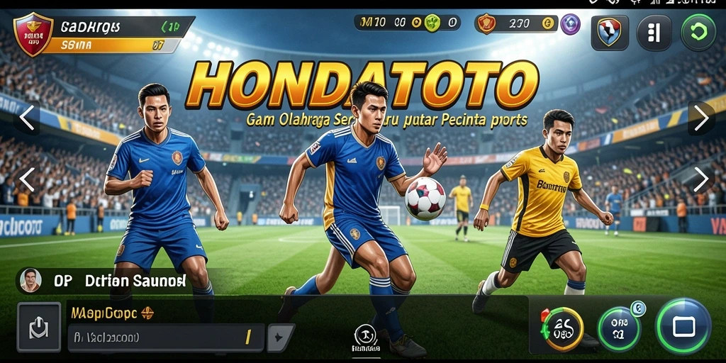 Gameplay dinamis HONDATOTO yang memukau pemain.