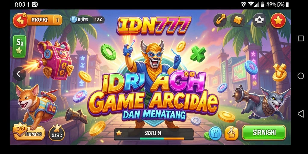 Tampilan gameplay seru di IDN777 yang memikat.