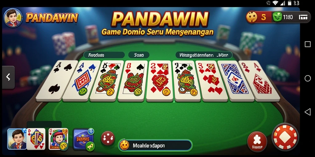 Screenshot gameplay seru PANDAWIN yang mendebarkan.