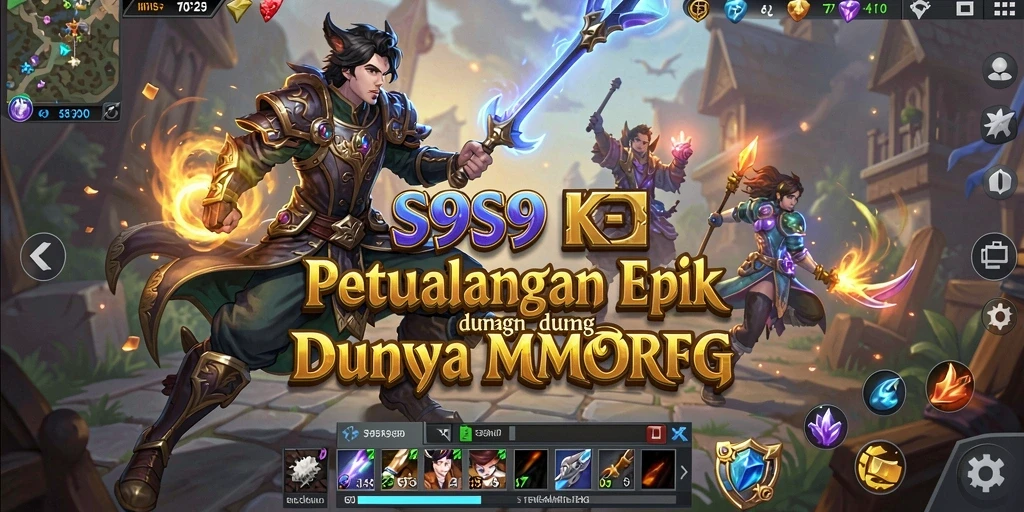 Tampilan menarik dari gameplay S9S9 yang seru dan dinamis.