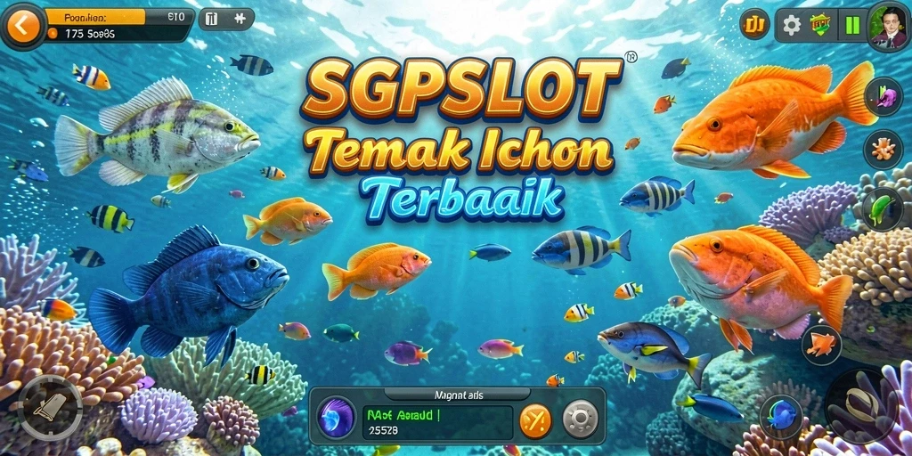 Gameplay seru dan mendebarkan di SGPSLOT saat berburu ikan.