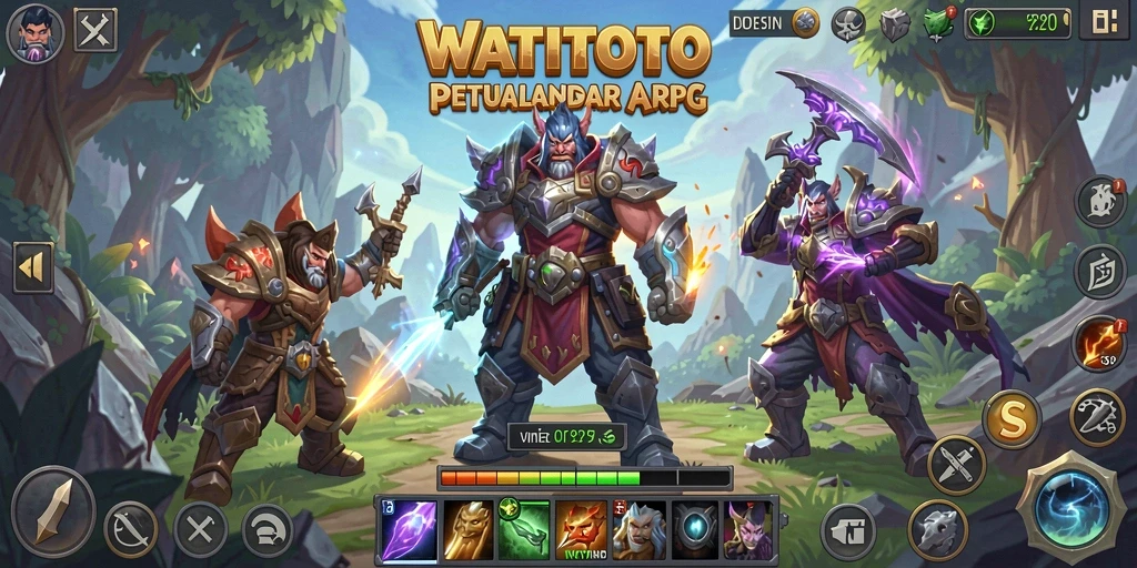 Gameplay menarik dalam dunia fantasi WATITOTO.