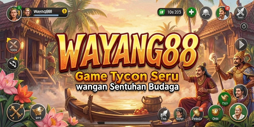 Screenshot utama WAYANG88 menunjukkan gameplay Tycoon yang menarik.